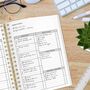 Personalised Chilli Combined Diary And Notebook, thumbnail 3 of 5