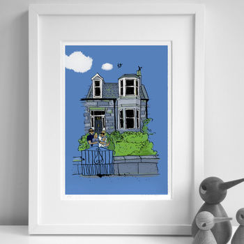 Personalised House Illustration, 12 of 12
