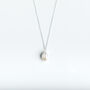 Baroque Pearl Necklace On A Silver Chain, thumbnail 3 of 9