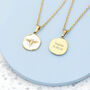 Personalised Honey Bee Pendant And Necklace, thumbnail 1 of 7