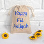 Personalised Eid Mubarak Canvas Gift Bags, thumbnail 4 of 5