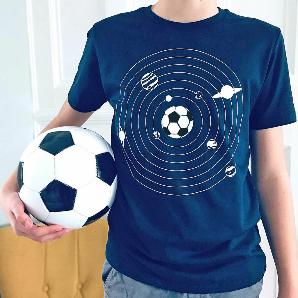 Everything Revolves Around Football Kids T Shirt, 1 of 4