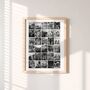 Personalised 30 Photo Collage Print, thumbnail 4 of 8