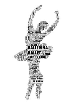 Ballerina Personalised Print, 4 of 4