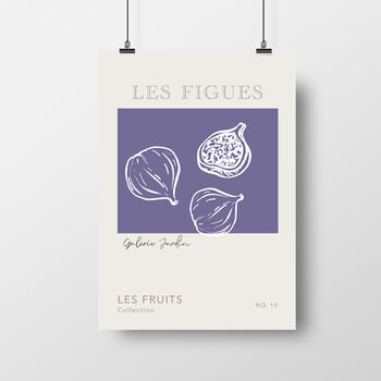 Fruit Art Print Figs, Les Fruits Collection, 5 of 5