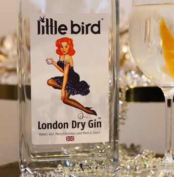 Personalised Little Bird Gin, 5 of 6