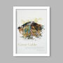Great Gable In Wainwright's Words Lake District Poster, thumbnail 3 of 3