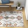 Allensville Geometric Shag Area Rug, thumbnail 10 of 12