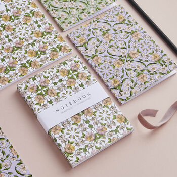 'Flora Nouveau' Collection A6 Set Of Three Notebooks, 4 of 4