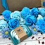 The Blue Sensation Spa Flowers Luxury Gift Box, thumbnail 5 of 10