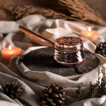 Handcrafted Copper Incense Burner, 6 of 12