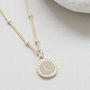 Friendship Necklace In Sterling Silver Or Gold Vermeil, thumbnail 1 of 8