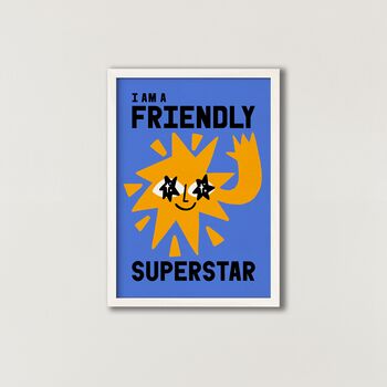 Superstar Affirmation Art Print, 7 of 8