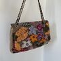 Floral Sequin Chain Cross Body Shoulder Bag, thumbnail 1 of 4