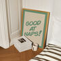 Good At Naps Nursery Kids Bedroom Wall Art Print, thumbnail 1 of 9