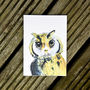 Inky Owl Notebook, thumbnail 4 of 4