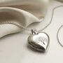 Sterling Silver Tree Heart Locket Necklace, thumbnail 4 of 10