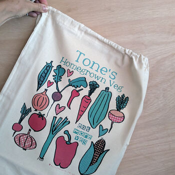 Personalised Reusable Produce Bag, 3 of 12