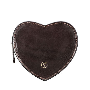 Leather Heart Travel Case 'Mirabella Large', 3 of 12