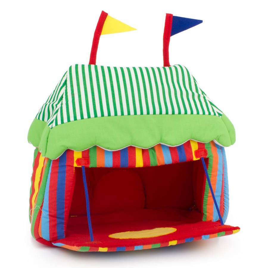 pretend play circus tent and puppet theatre by crafts4kids