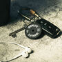 Gym Gift For Him Or Her Weight Plate Keyring, thumbnail 1 of 4