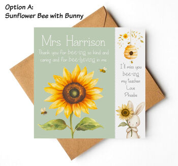 Thank You Teacher Bookmark Cards, 4 of 12