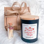 Happy Valentine's Day Candle Gift Set With Mini Matches, thumbnail 1 of 9