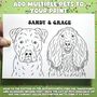 Personalised Staffordshire Terrier Portrait Print, thumbnail 7 of 8