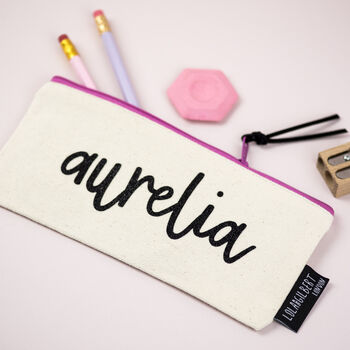 Personalised Name Pencil Case, 7 of 9