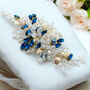 Teal Bridal And Occasion Headpiece, thumbnail 1 of 5