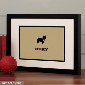 One Or Two West Highland Terriers Personalised Print, 8 of 12