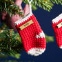 Personalised Christmas Stocking Decoration, thumbnail 3 of 4