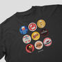 Afc Beer Mats Oversized T Shirt, thumbnail 6 of 10