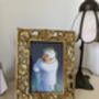 Gold Aged Filigree Flower Photo Frame – 6x4' 10x15cm Landscape Portrait, thumbnail 3 of 5