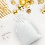 Starlite Blue Gold Plated Mini Star Stud Earrings, thumbnail 5 of 5