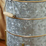 Free Standing Gold Banded Planter, thumbnail 4 of 8