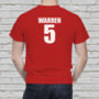 Personalised England Football Supporters Mens Tees, thumbnail 4 of 4