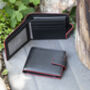 Men's Luxury Black Leather Wallet Notecase Design Rfid Safe Personalised, thumbnail 5 of 7