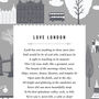 Love London Personalised Print, thumbnail 6 of 10