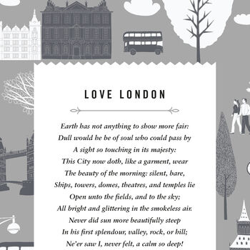 Love London Personalised Print, 6 of 10