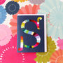 Mini S Alphabet Card, thumbnail 1 of 5