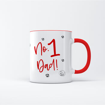 Wrexham Afc Dad Football Mug, Dad Gift, 2 of 3