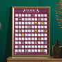 100 Wines Bucket List Scratch Off Poster, thumbnail 1 of 2