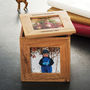 Personalised Oak Photo Cube Keepsake Box, thumbnail 6 of 7