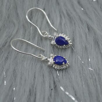 Lapis Lazuli Earrings: December Birthstone Jewelry, 6 of 6