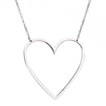 Sideways Heart Necklace, 5 of 5