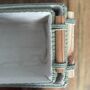 Set Of Two Macrame Skincare Makeup Organiser Storage, thumbnail 7 of 11