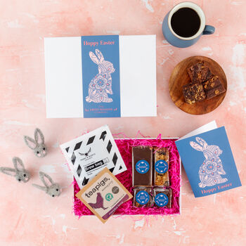 'Easter Bunny' Coffee And Treats Box, 2 of 4