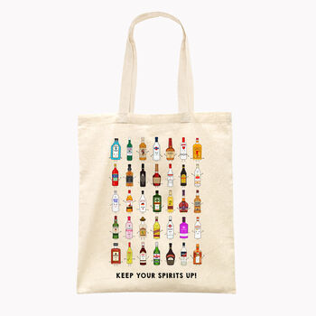 'Keep Your Spirits Up' Tote Bag, 2 of 3
