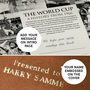 Football World Cup Personalised Gift Newspaper Book, thumbnail 8 of 12